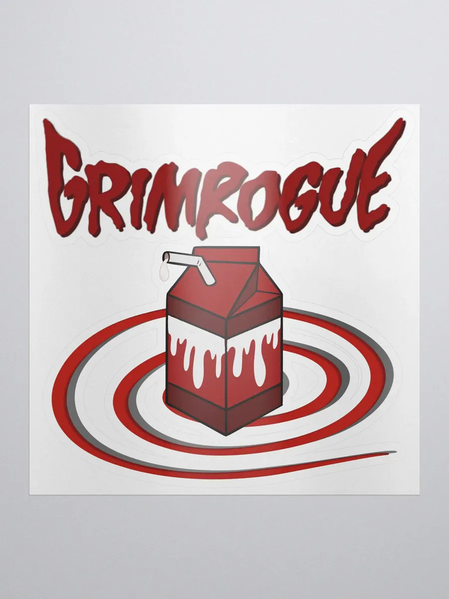 GrimRogue w/ Milk Sticker product image (1)