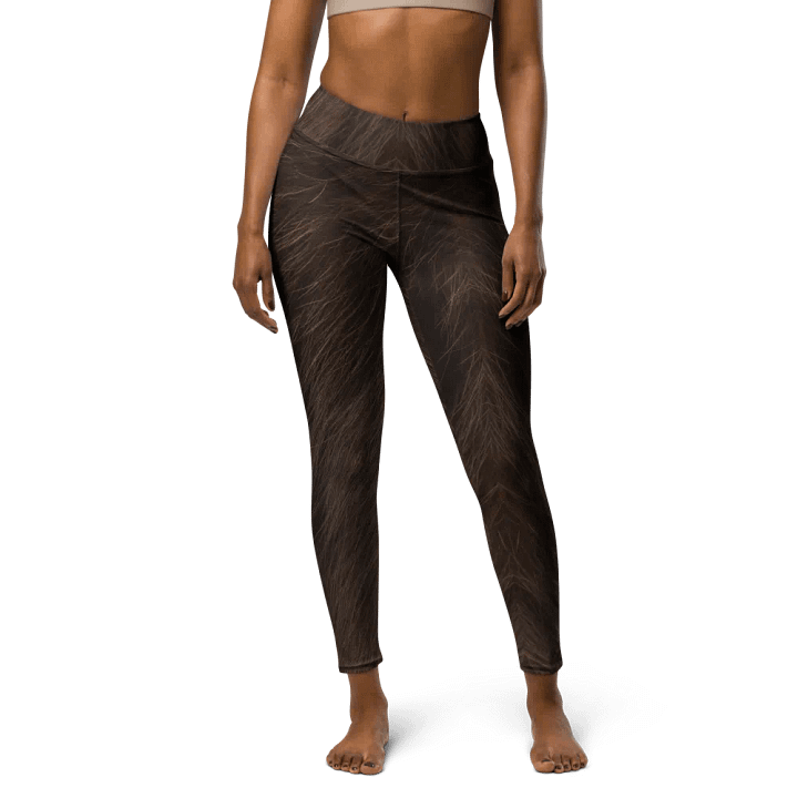 Havana Brown Cat Yoga Leggings product image (2)