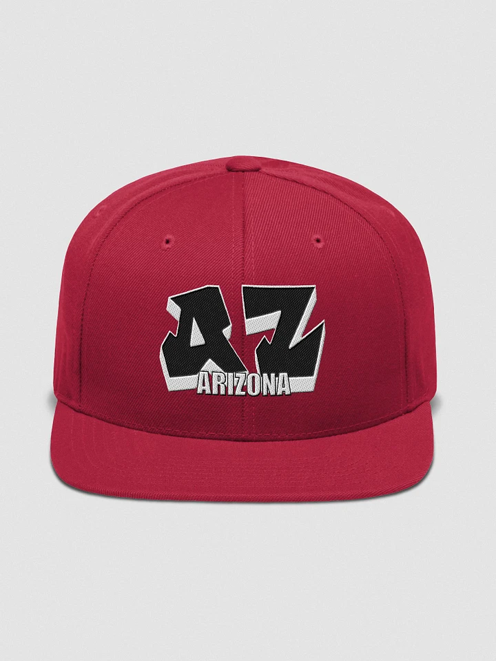 ARIZONA, AZ, Graffiti, Yupoong Wool Blend Snapback Hat product image (1)