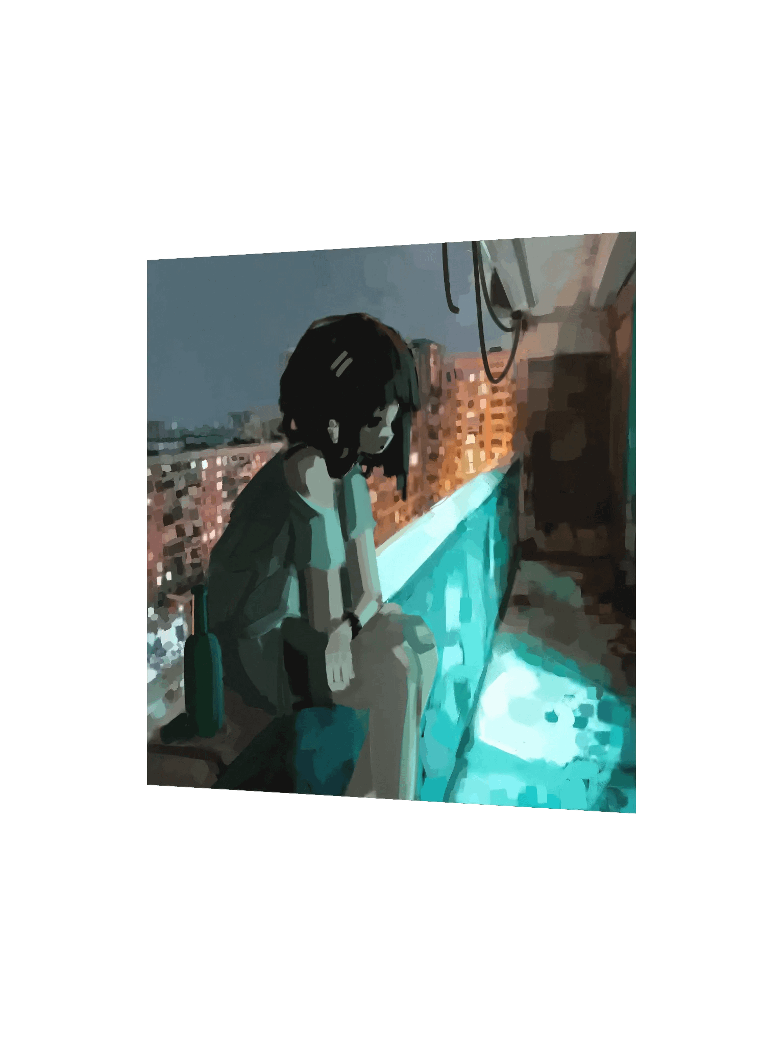 Night Balcony Poster product image (8)