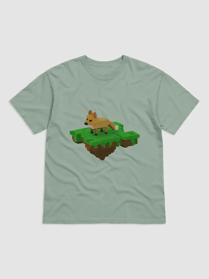 Pixel Fox on Floating Island T product image (2)