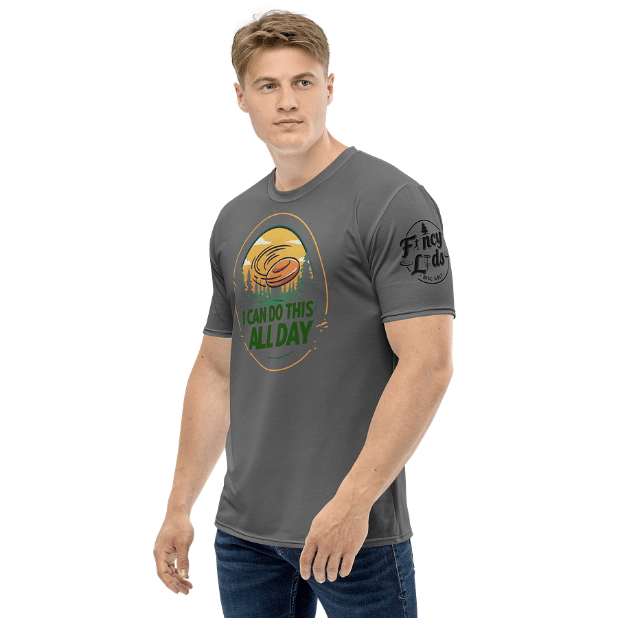 Fancy Lads Men's Grey T-Shirt "I Can Do This All Day" product image (3)