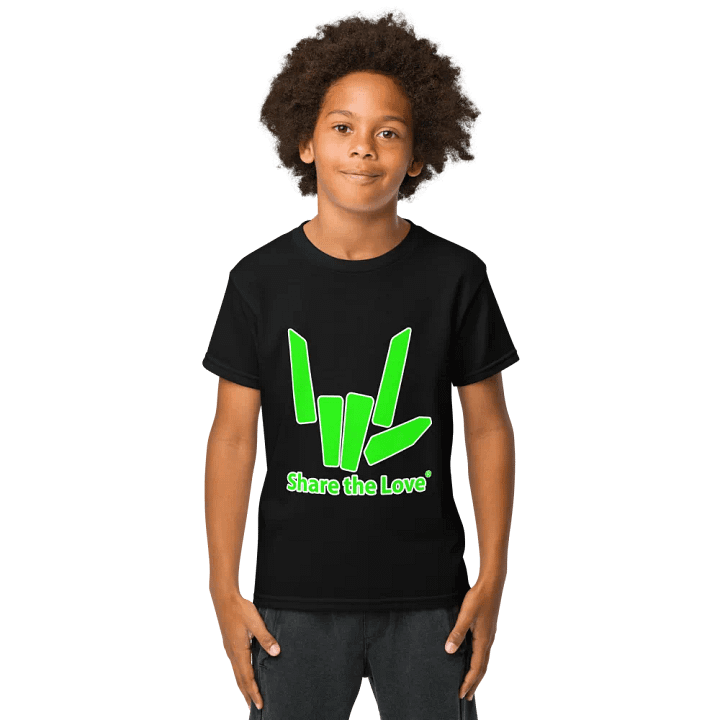 LIME Share The Love Classic Youth Tee product image (1)