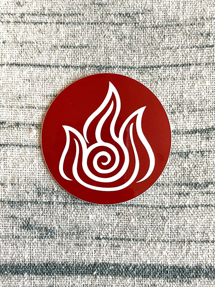 Fire Nation Emblem Sticker product image (1)