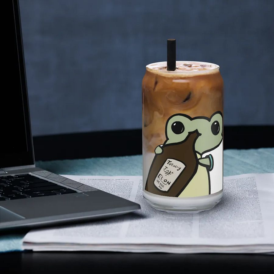 The Frog Can-Shaped Glass: It's Not a Drinking Problem.... product image (3)
