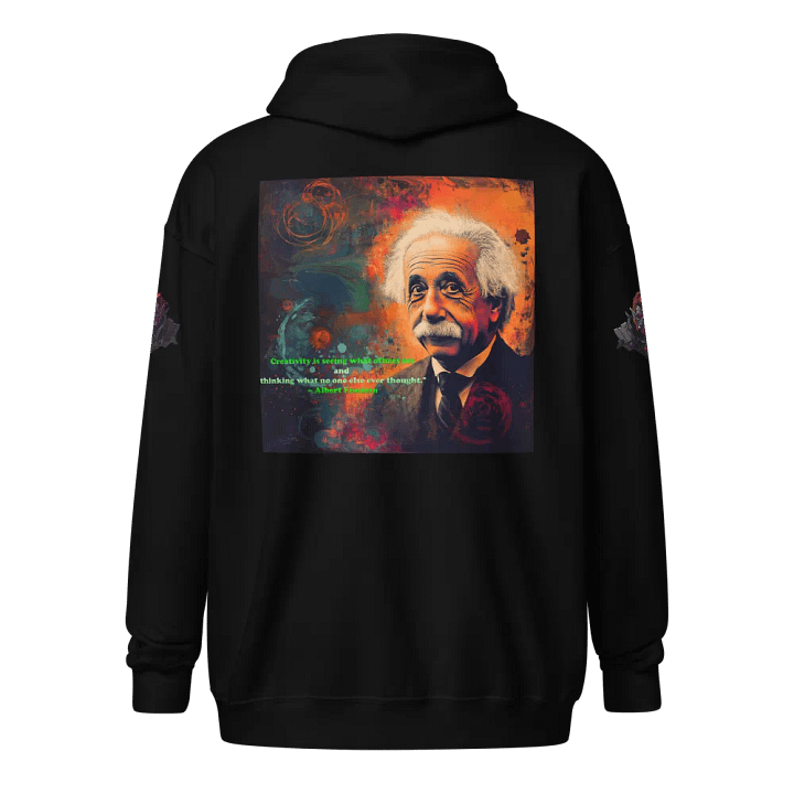 Hoodie Creativity Quote with Logo's product image (2)