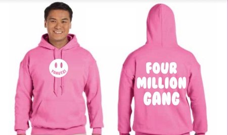4 Million Gang Hoodie product image (1)