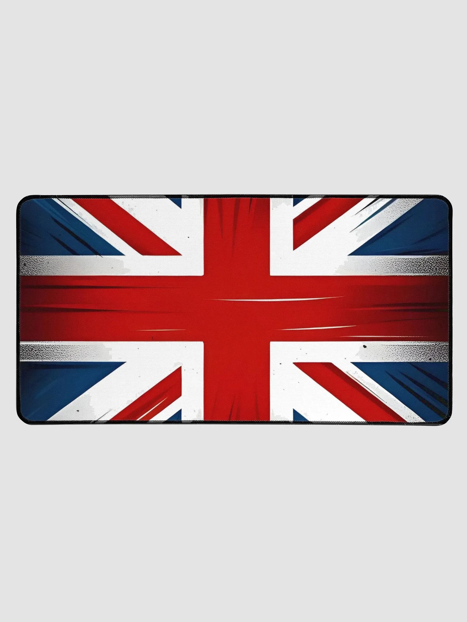 Union Jack Desk Mat - Distressed Style UHD product image (1)