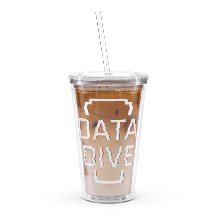 Data Dive Double Wall Acrylic Plastic Tumbler (16oz) product image (2)