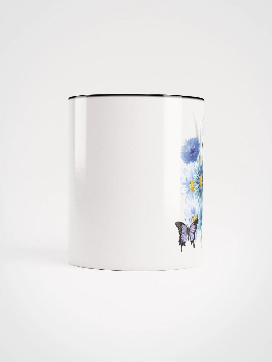 Blue Floral Symphony Ceramic Mug product image (9)