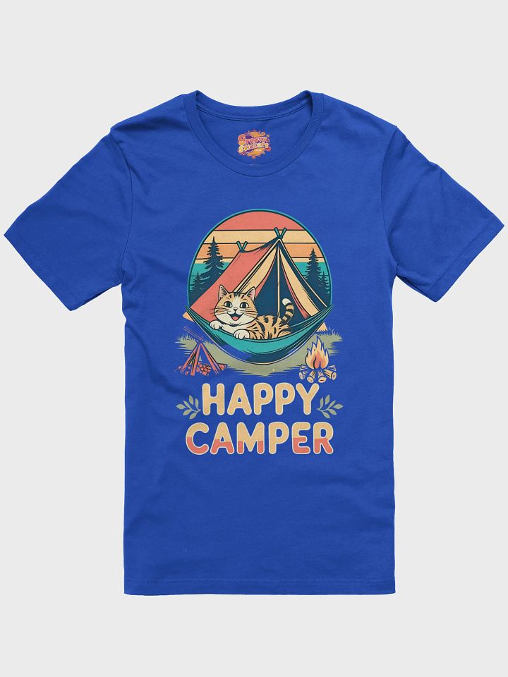 Happy Cat Camper T-Shirt product image (1)