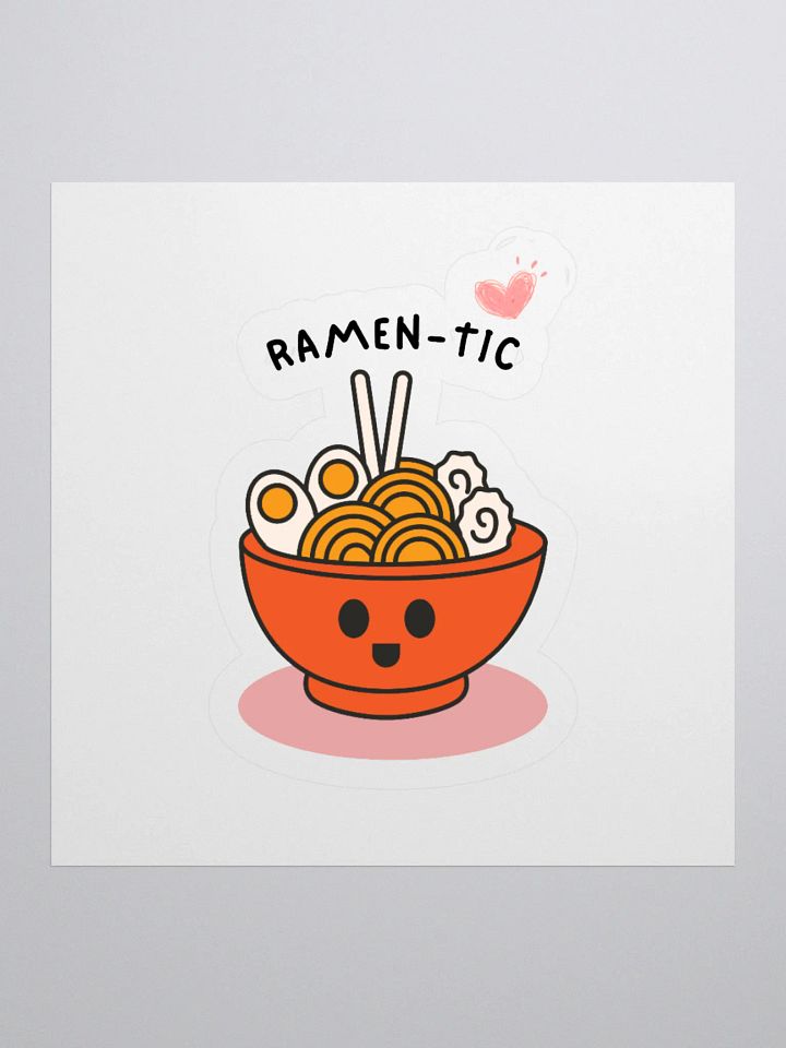 Ramen-Tic Kiss Cut Stickers product image (1)