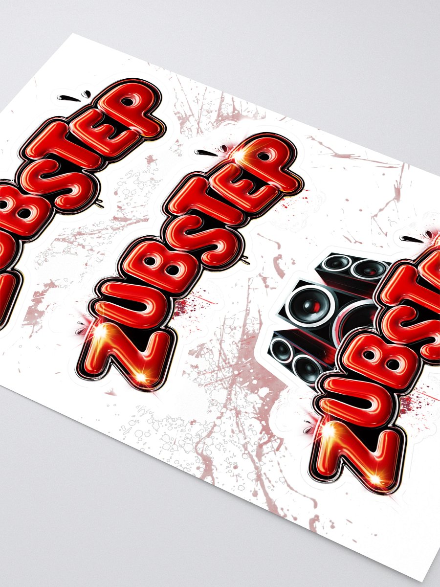 Zubstep Big 3 Stickers product image (2)