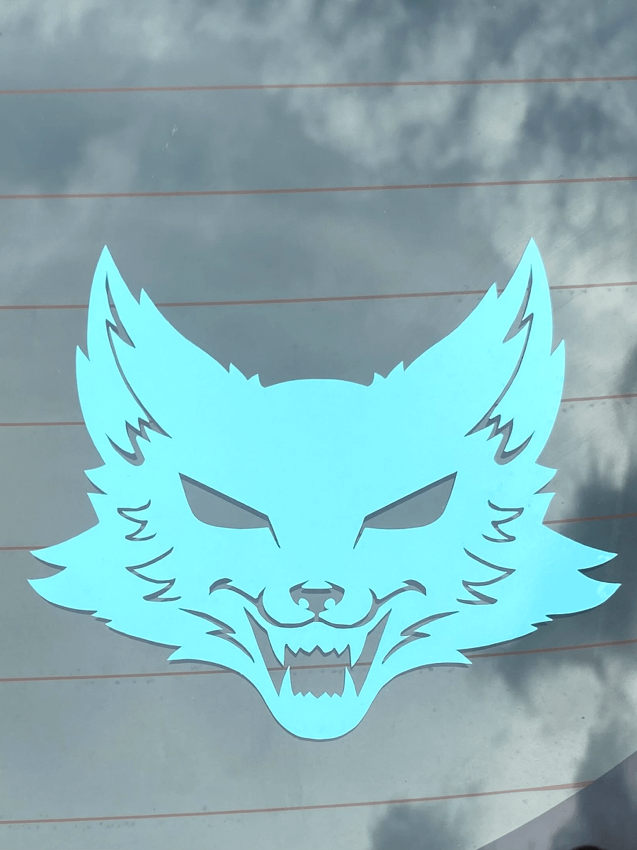 Fox Vinyl Decal (waterproof) product image (1)