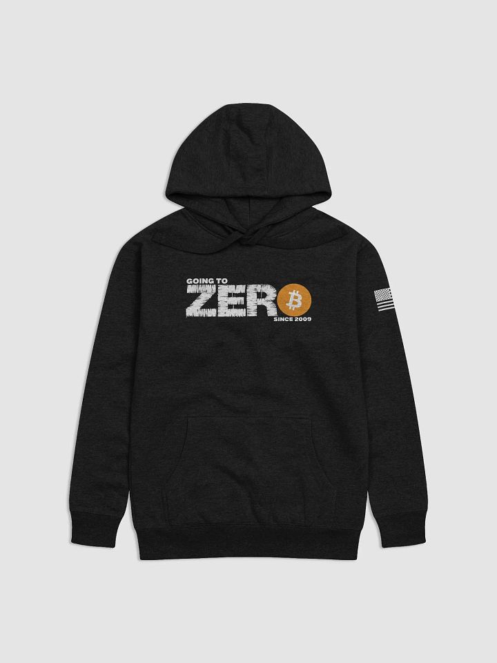 Bitcoin Zero Hoodie w/Flag product image (2)
