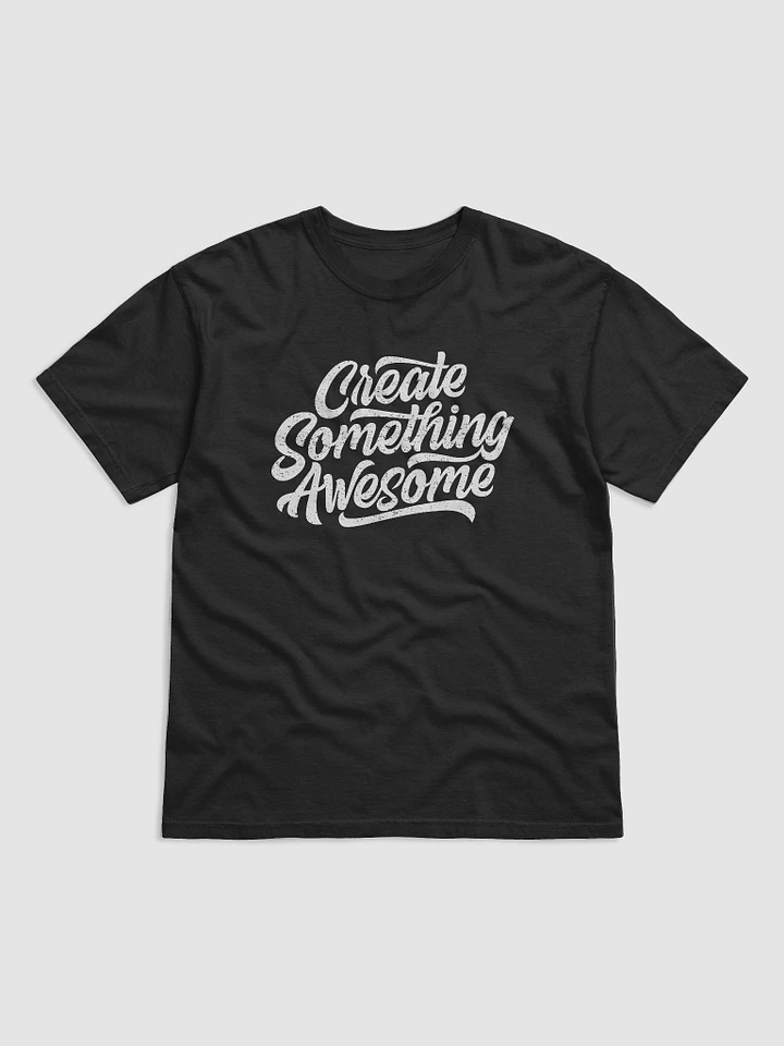 Create Something Awesome Tee (Black) product image (1)