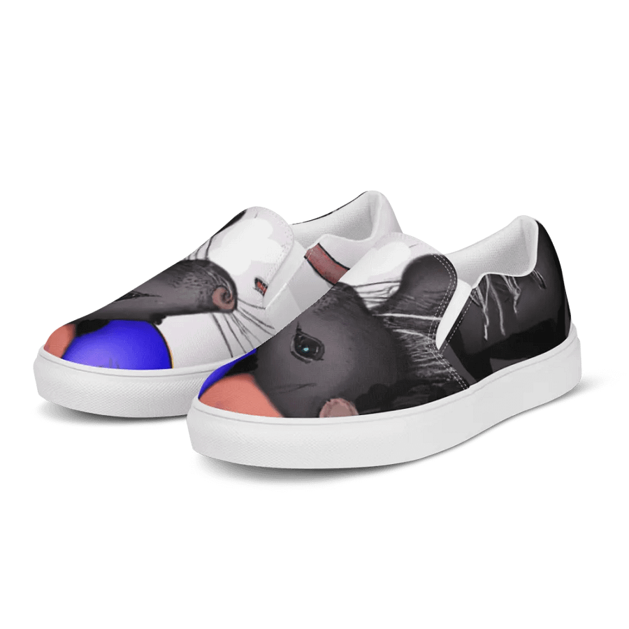 rat with balloons slip on canvas shoes product image (3)