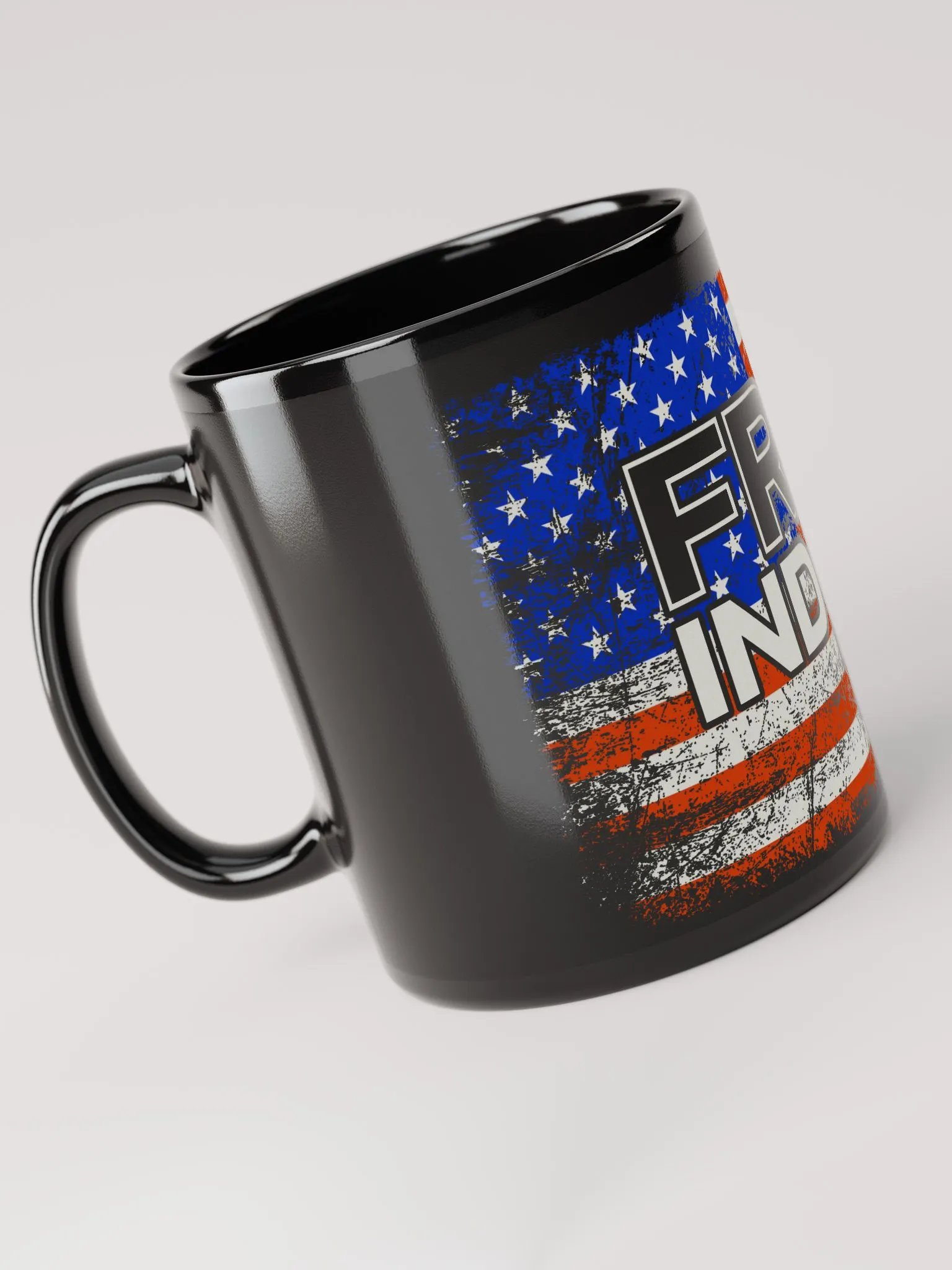 Free Indeed Patriotic Faith Mug - John 8:36 product image (5)
