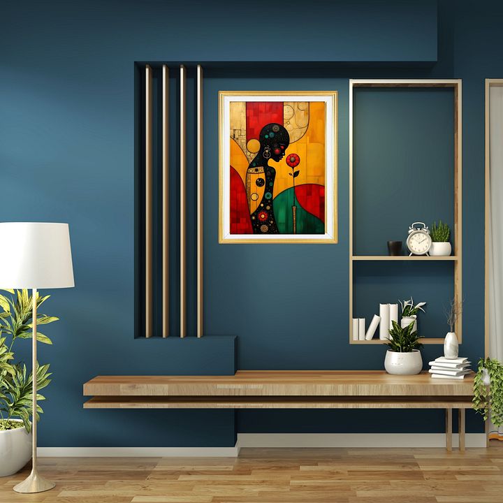 Beauty For Ashes Beautiful Black Woman Illustration Printable Art product image (2)