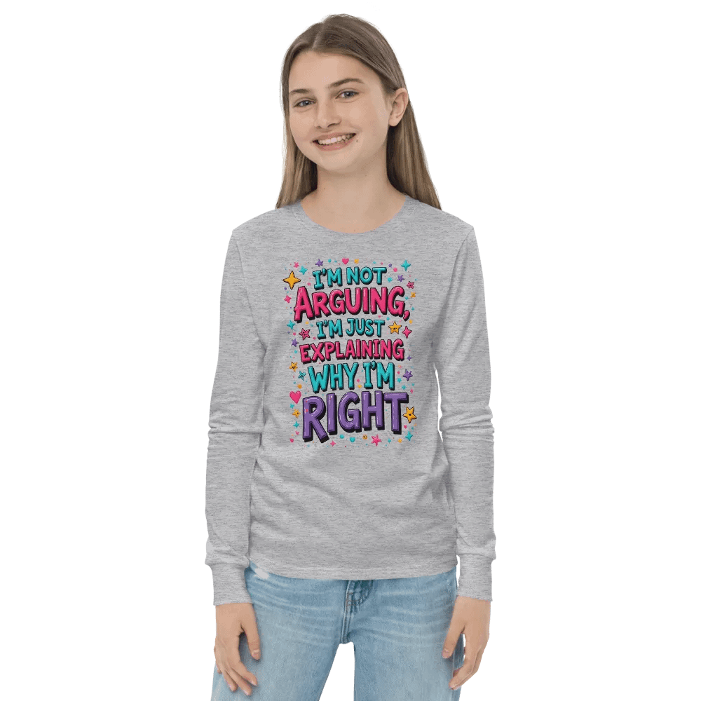 Colorful Explanation Long Sleeve Tee product image (21)