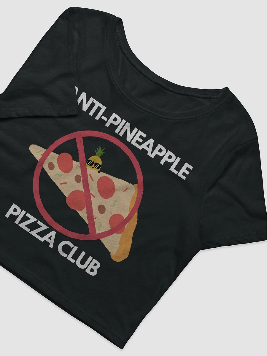 Anti Pineapple Pizza White Lettering Cut Off Tee product image (3)