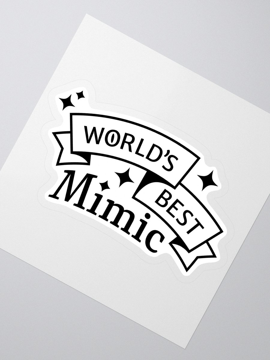 World's Best Mimic sticker product image (2)