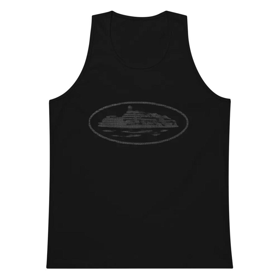 Corteiz Tank Top Guerillaz* Women Triple Black product image (1)