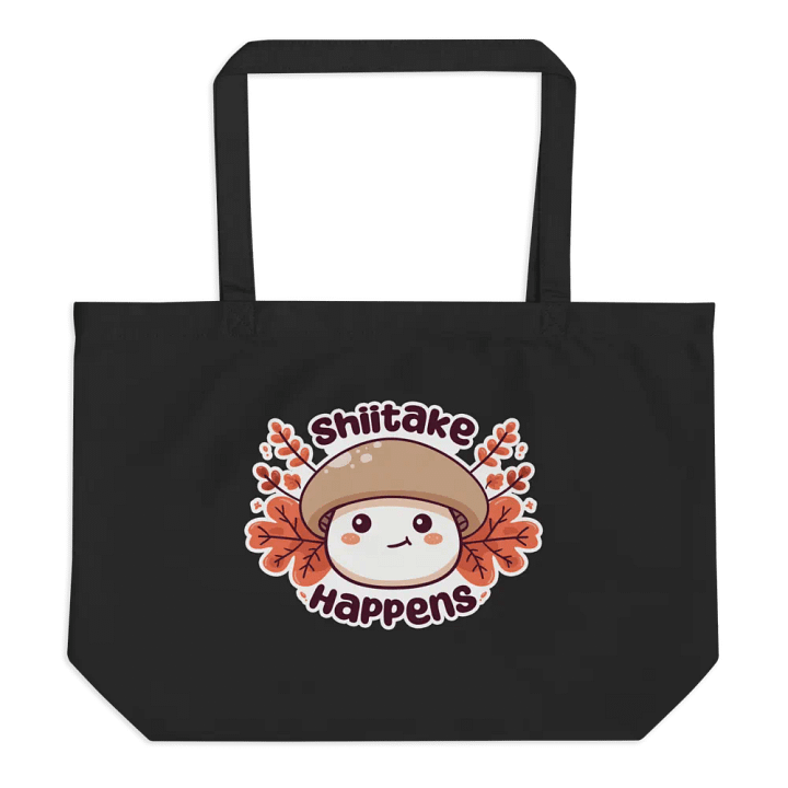 *Limited Time* Shiitake Happens Tote (Dark) product image (1)