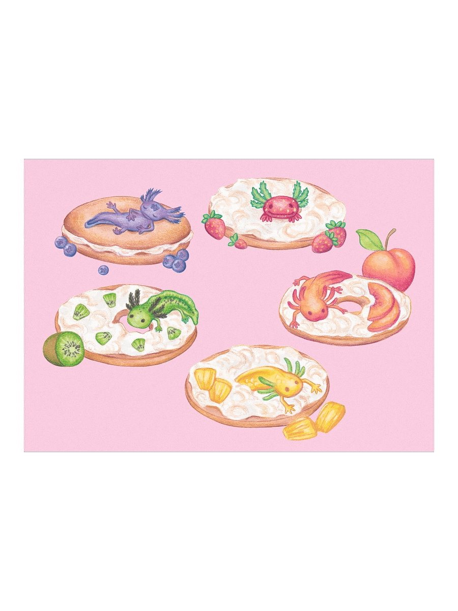 Fruit Bagelotls - Print product image (1)