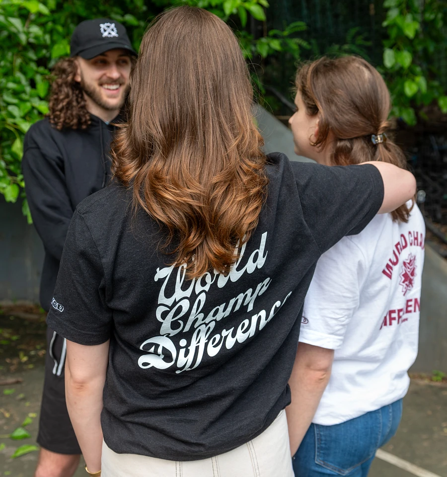 WolfeyVGC World Champ Cursive Black Shirt product image (7)