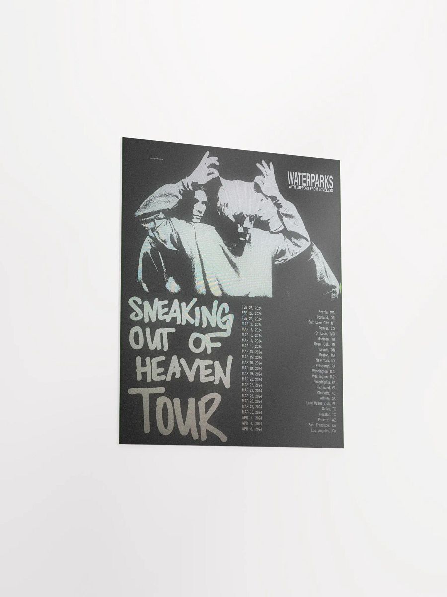 SOOH TOUR POSTER WHITE product image (9)