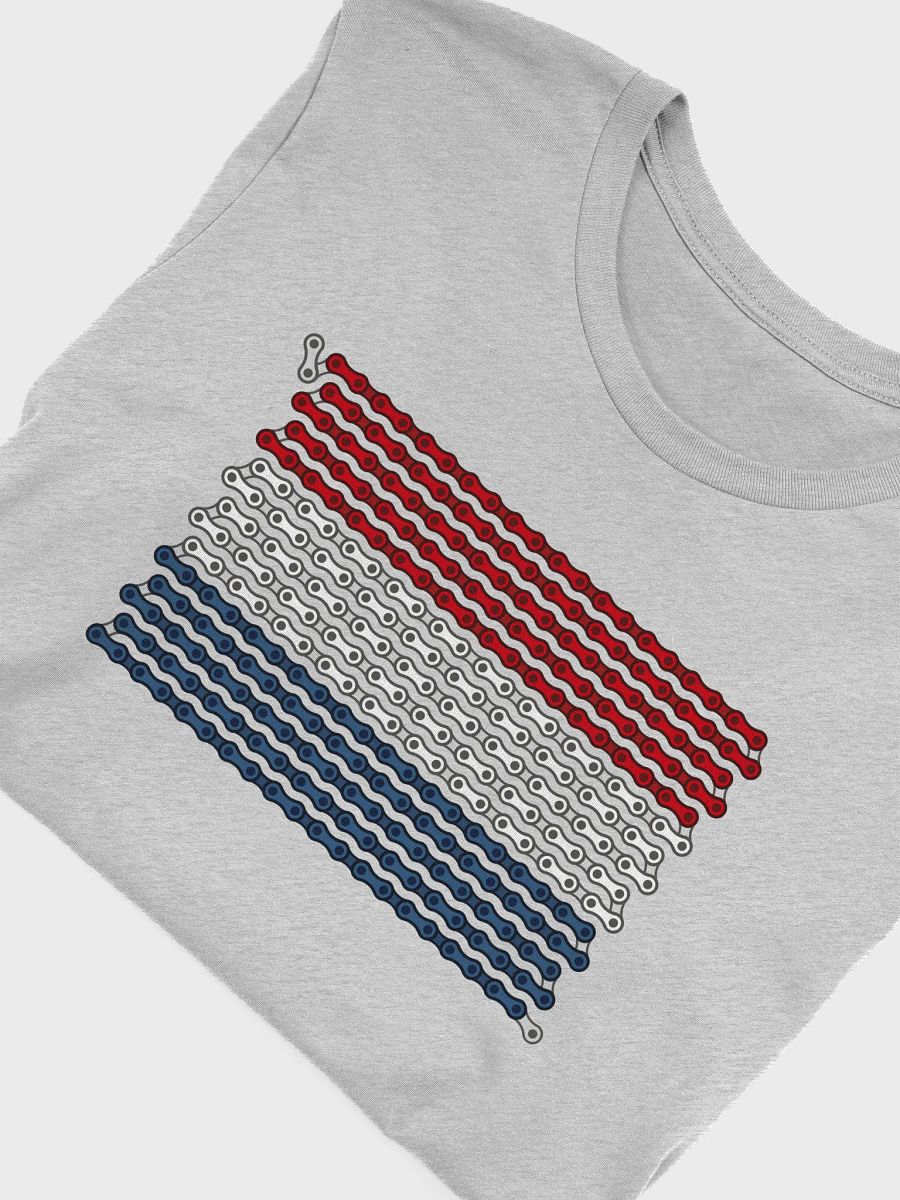 Netherlands Bike Chain Flag on Light Color Supersoft Tee product image (7)