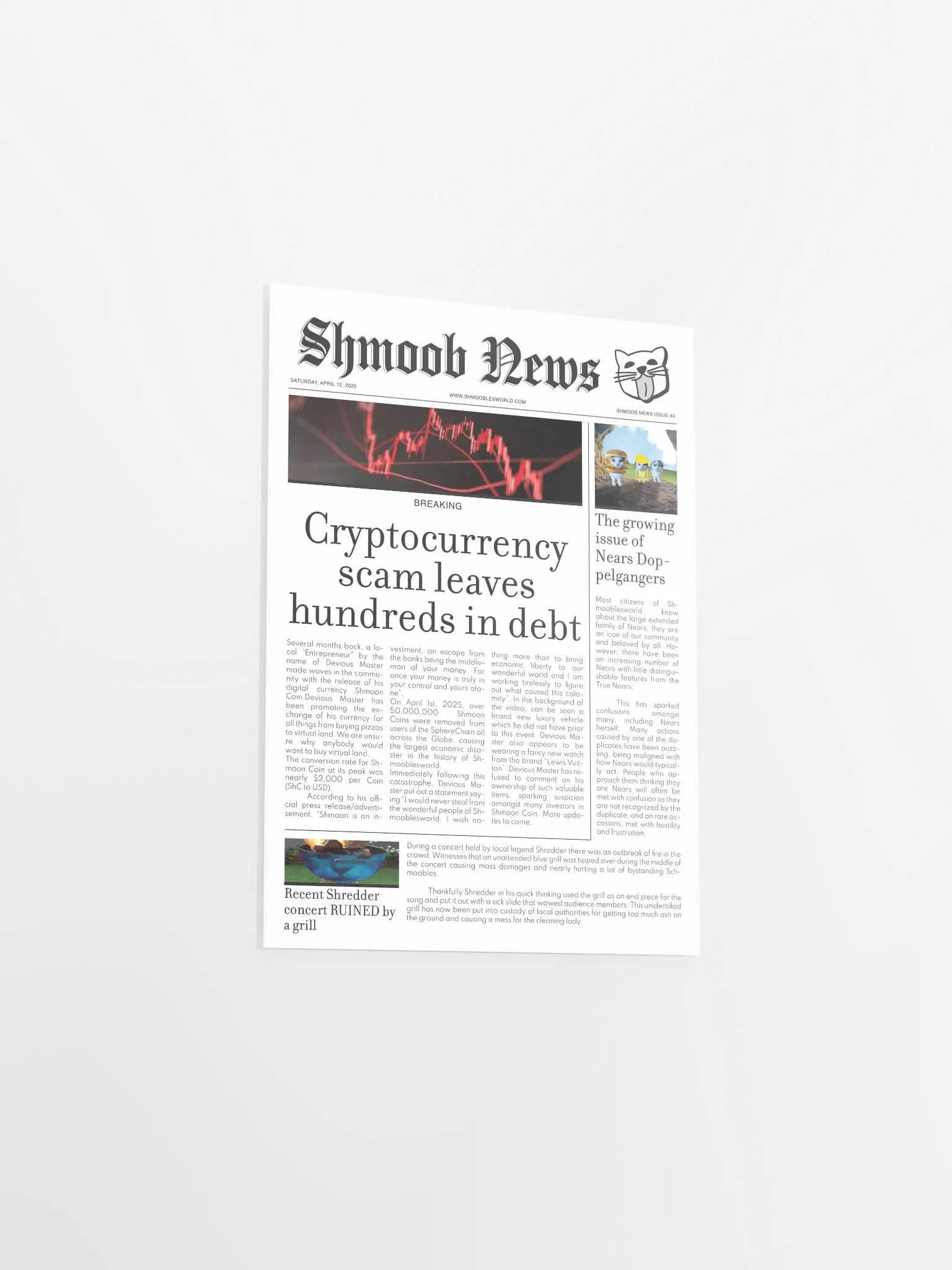 Shmoob News Issue #4 product image (3)