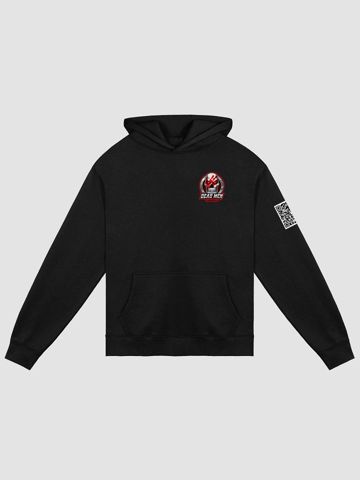Dead Men Gaming Logo Hoodie – Scan & Join the Crew! product image (1)