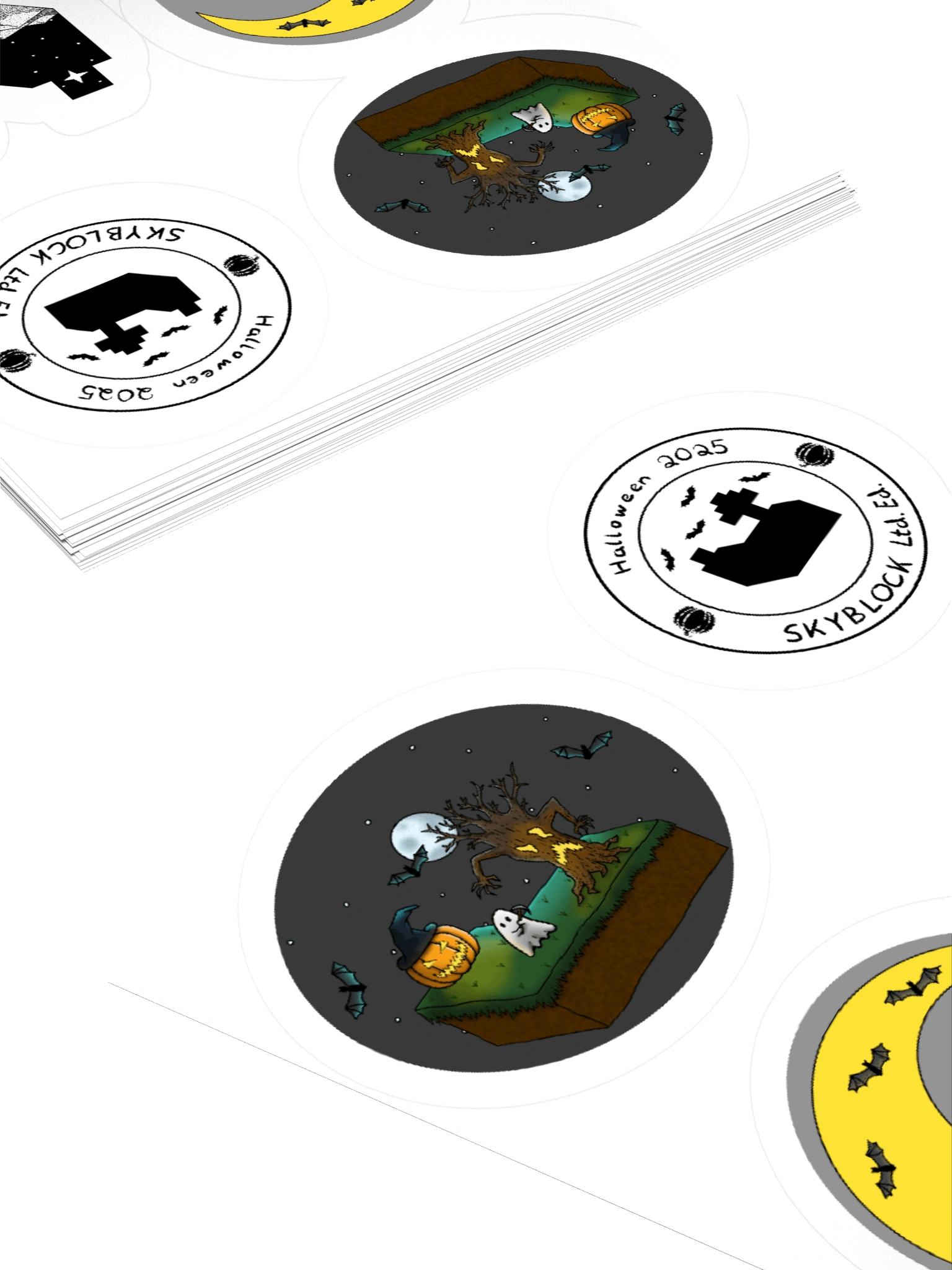 Skyblock Halloween 2025 Ltd. Sticker Set product image (4)