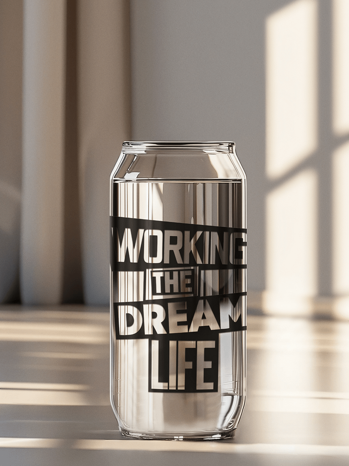 Can-Shaped Glass Tumbler – Coolest Boss Ever | Sleek, Trendy & Leadership-Approved product image (1)