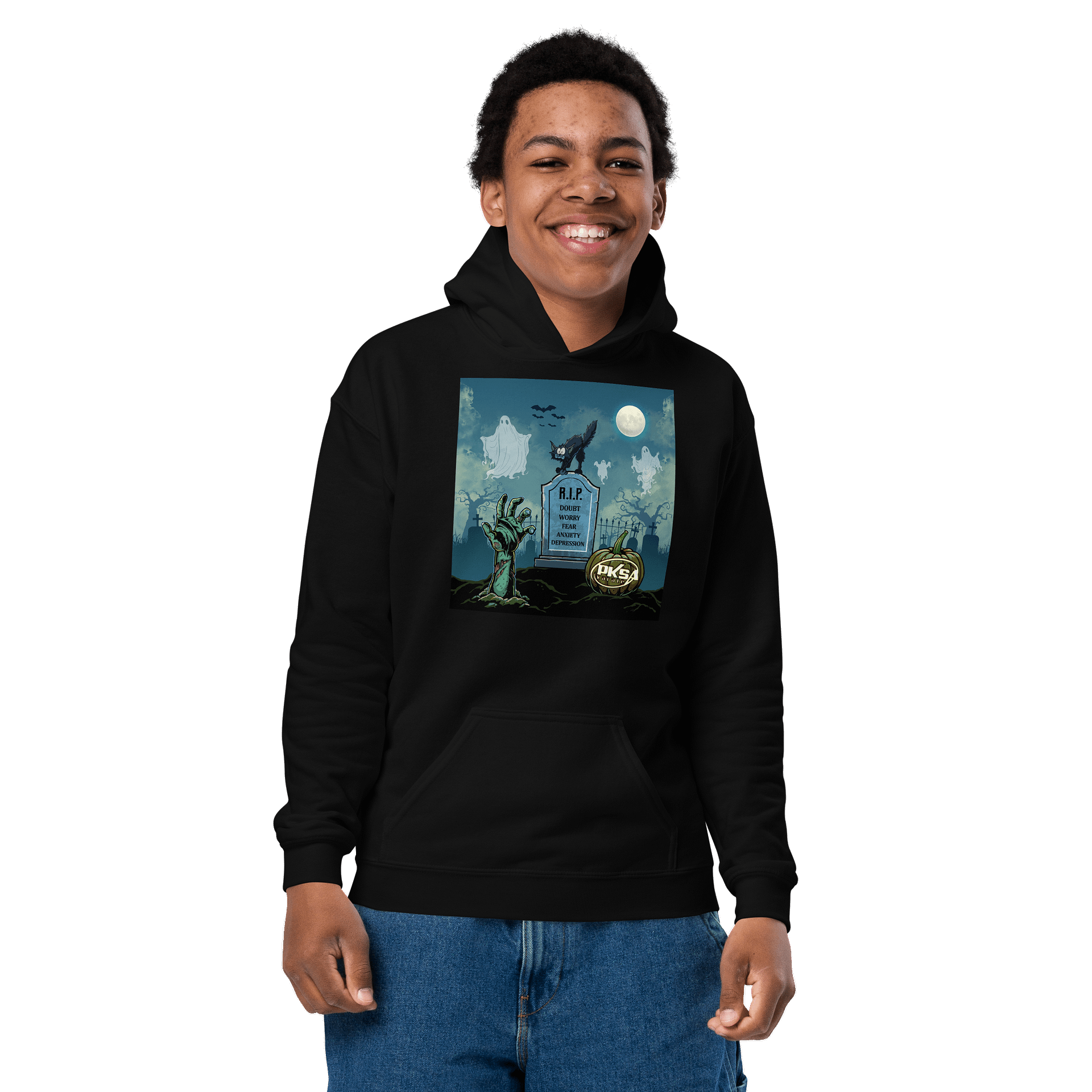 Kids: R.I.P. Negativity Hoodie product image (2)