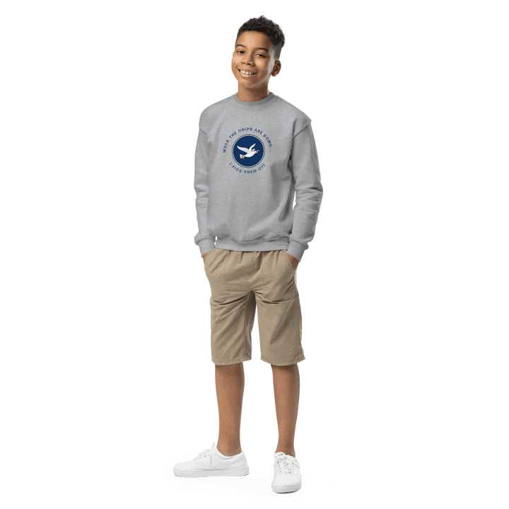When the Chips are Down I Pick Them Up! Youth Sweatshirt product image (1)