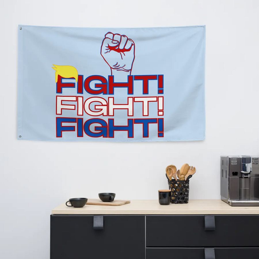 Fight! Fight! Fight! America Flag product image (5)