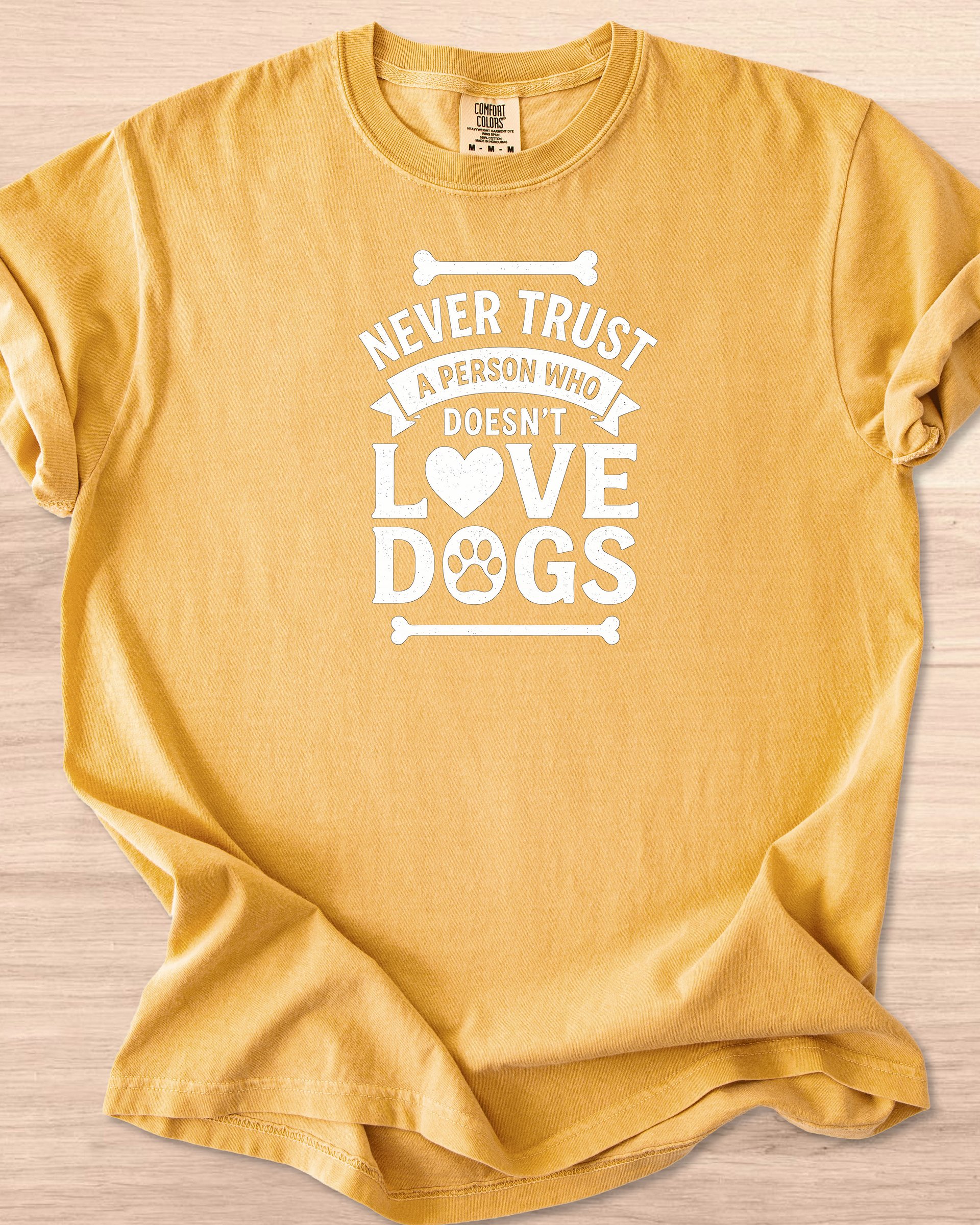 Never Trust A Person Who Doesn't Love Dogs Tee product image (53)