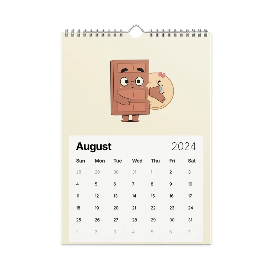 2024 Choco & Pancake Wall Calendar product image (5)