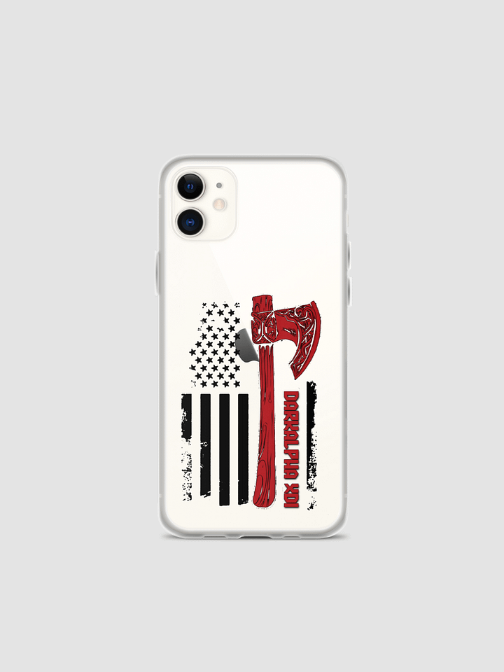DarkAlpha American Axe Logo Clear Phone Case - iPhone product image (1)