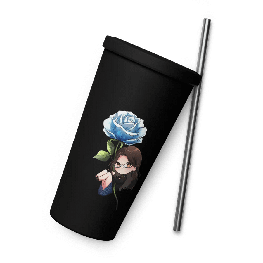 Whovie Rose 20oz Insulated Tumbler with a Straw product image (10)