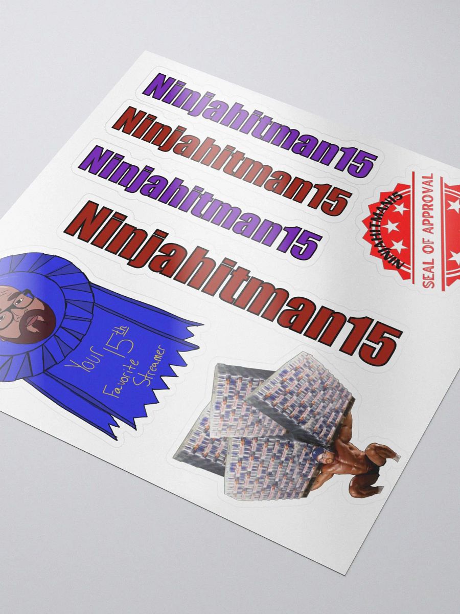 Meme sticker sheet product image (3)