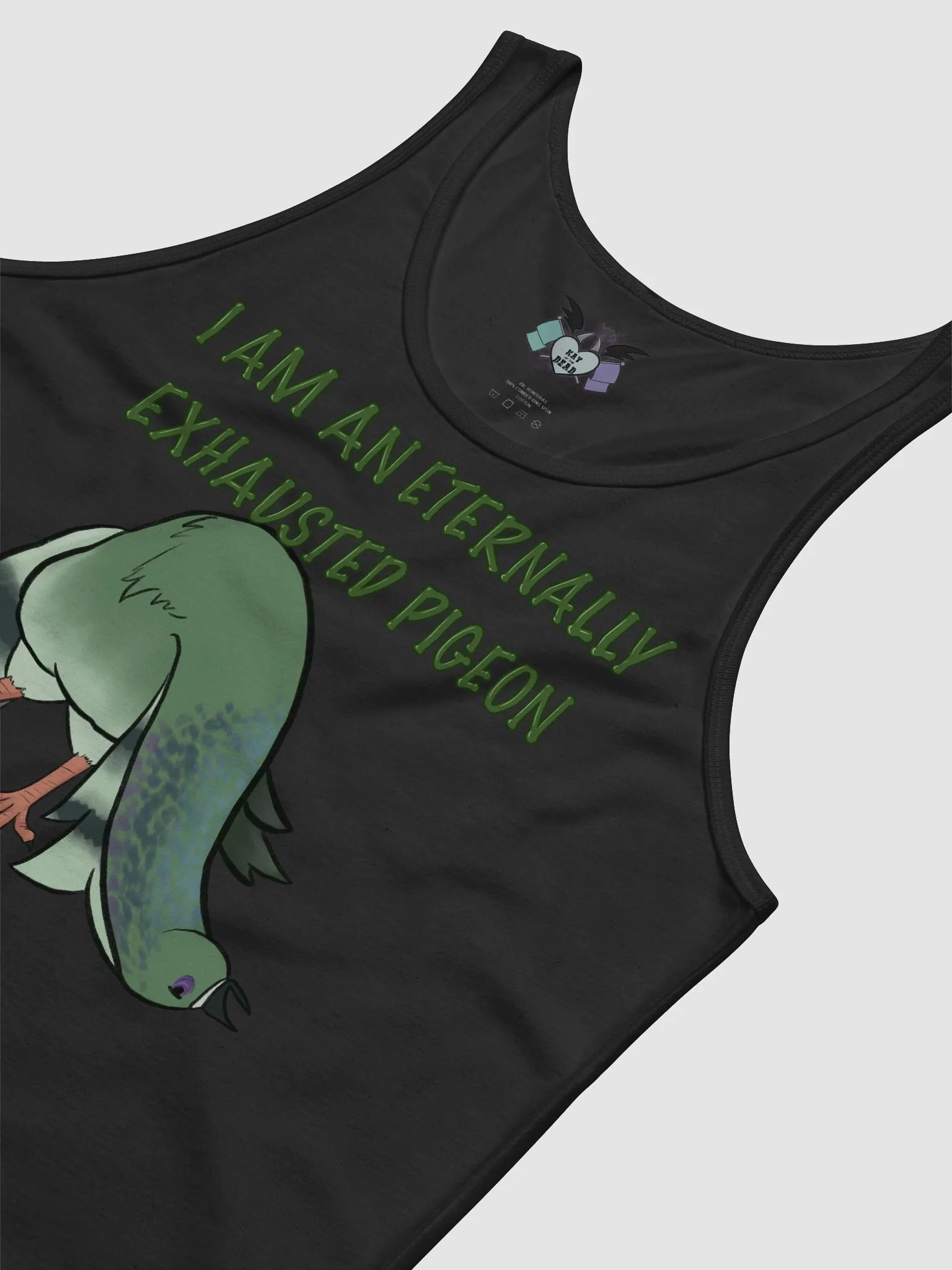 Eternally Exhausted Pigeon Jersey Tank product image (8)