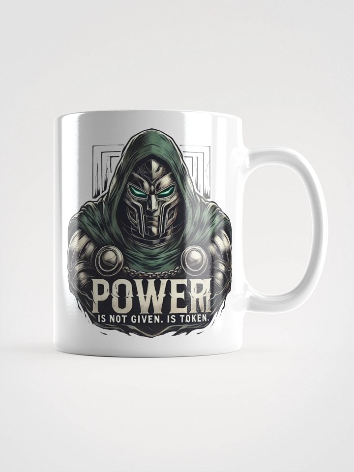 Powerful Conquest White Glossy Mug product image (1)