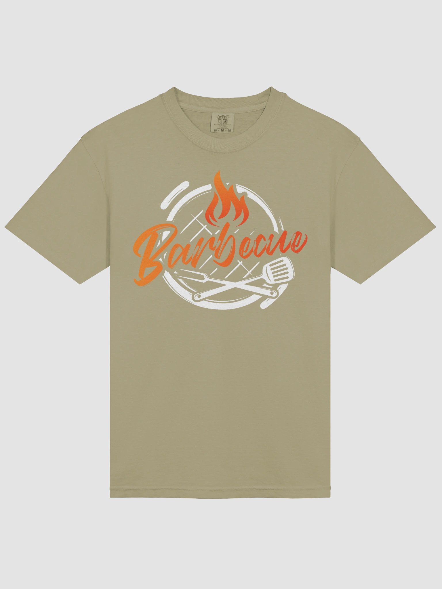 Flaming Barbecue Script Tee product image (19)