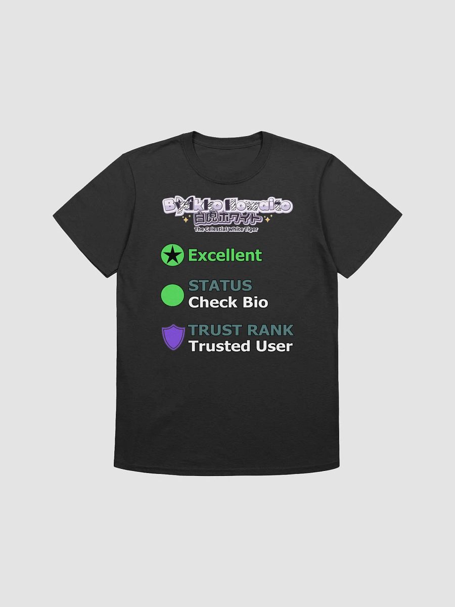 Softstyle T-Shirt (Unisex) - Byakko VR Stats Excellent Edition product image (2)
