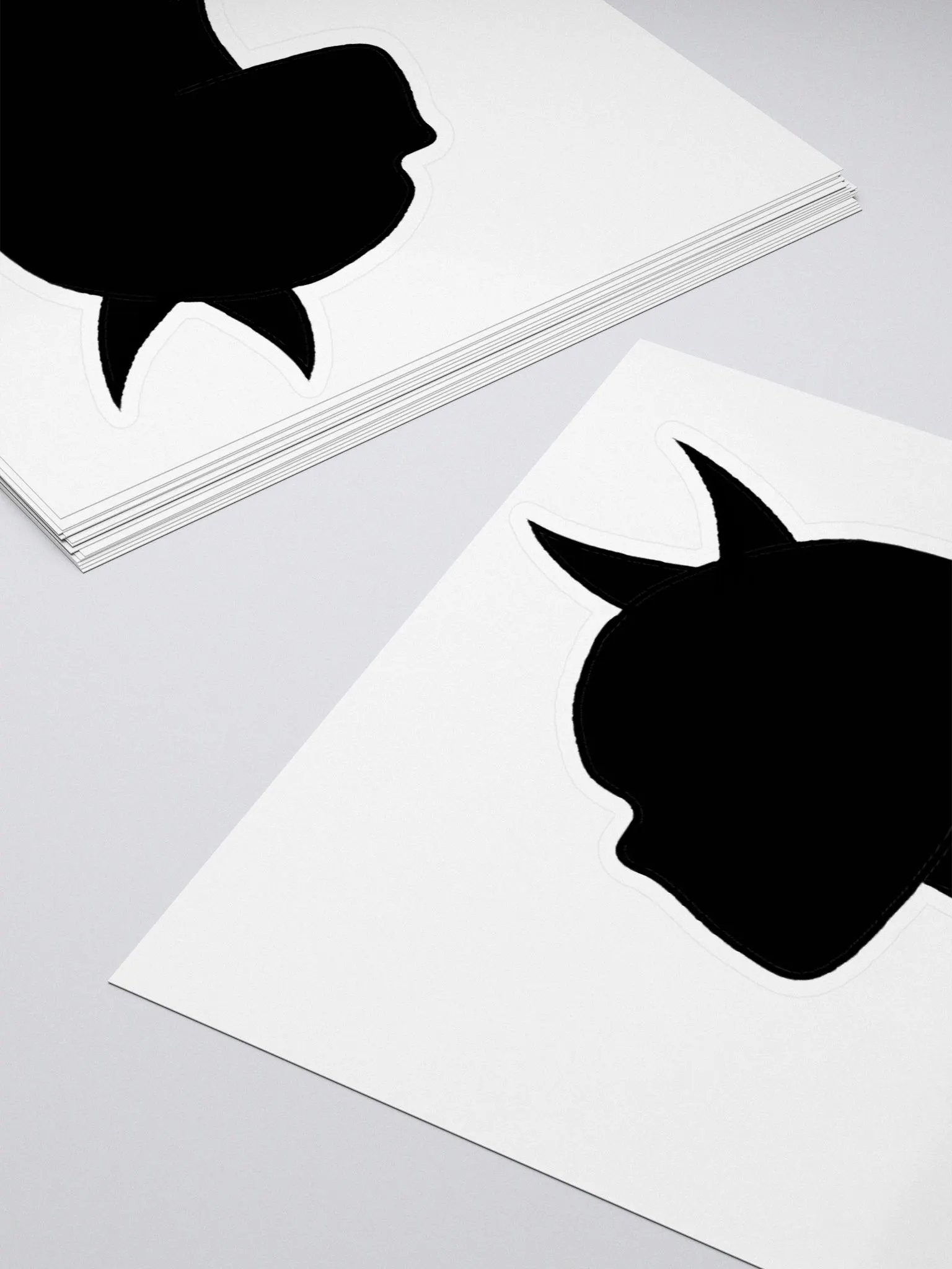 Edgy Silhouette Sticker product image (4)