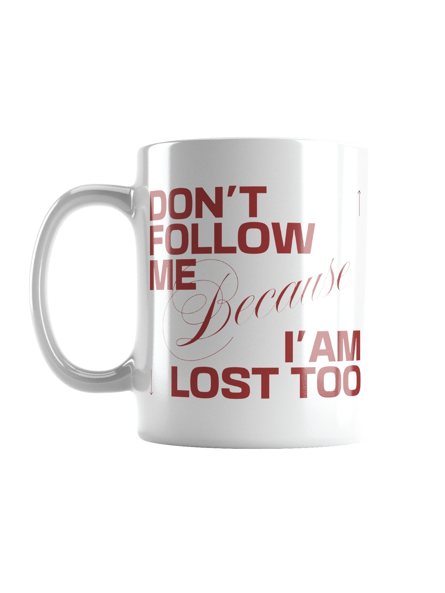 Lost | White Glossy Mug product image (3)
